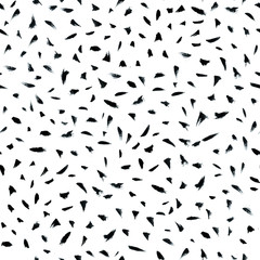 Watercolour brush strokes, seamless pattern