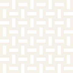Trendy monochrome twill weave Lattice. Abstract Geometric Background Design. Vector Seamless Pattern.