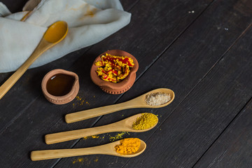 Traditional Gujarati Pickle - Homemade -made of spicy red chilly , salt, oil, turmeric and asafoetida, which stays amazing for whole year in freeze and which can be best accomplishment indian breads