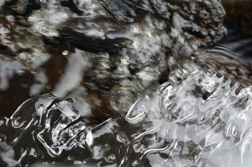 Ice and water flow
