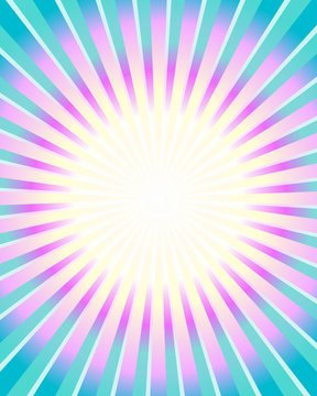 Colorful rays background