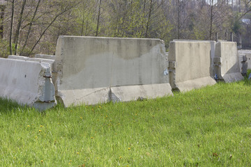 concrete barriers
