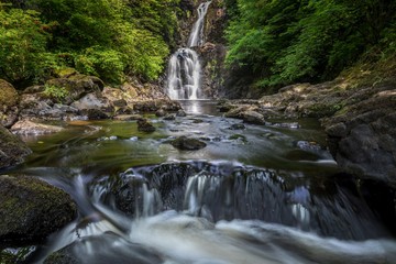 Naklejka na ściany i meble Falls of Rha, Isle of Skye