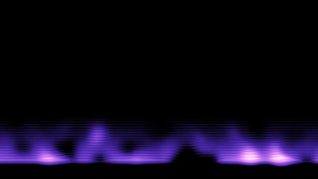 Lower third abstract light forms ripple and shine (Loop).