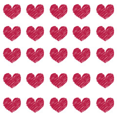 Vector Pattern of Vinous Hearts