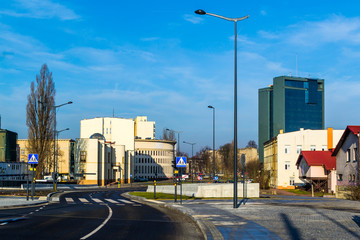 Krajobraz miejski na przykładzie miasta Łodzi, Polska © Senatorek