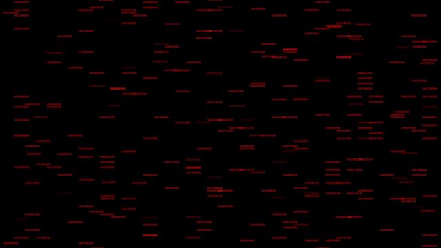 Png Alpha.Digital numbers Text code.Running code text flying.Technological intro, screensaver.Techno background.Type 2