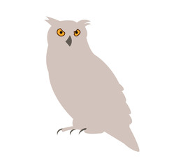 Cartoon owl illustration