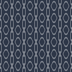 Ancient Geometric pattern in repeat. Fabric print. Seamless background, mosaic ornament, ethnic style. 