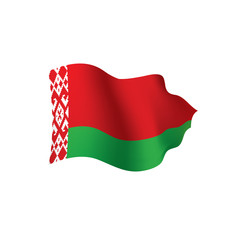 Belarus flag, vector illustration