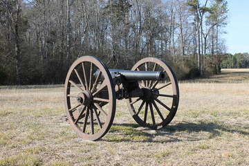 Fototapeta na wymiar Cannon at the National Military Park