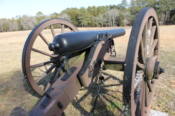 old weapon at the Military Park