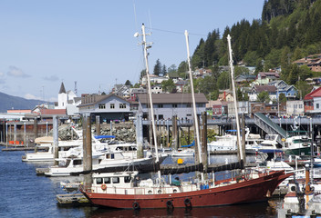 Alaska's Ketchikan Town Marina