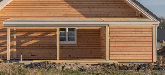 Carport aus Holz