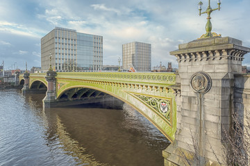 Obraz premium Glasgow Albert Bridge