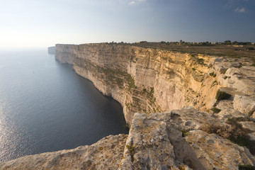 Fototapeta na wymiar Cliffs Of Ta'Cenc, Gozo