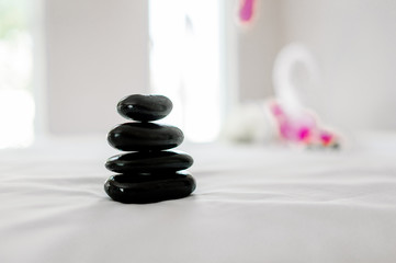 Spa and health care with flowers and towels. Natural products To the beautiful skin of the true health lover.