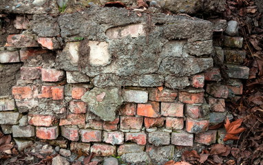 Abstract textured brick background