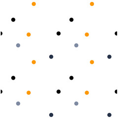 Funny little dots seamless pattern. Design for print, fabric, textile. Seamless wallpaper