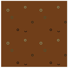 Empty circles seamless pattern. Design for print, fabric, textile. Seamless wallpaper