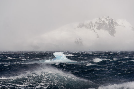Ice in Antarctic sea