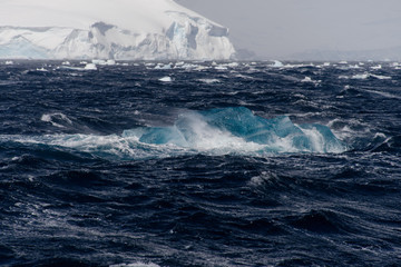 Ice in Antarctic sea