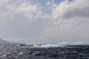 Iceberg in Antarctic sea