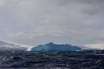 Iceberg in Antarctic sea