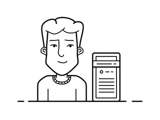 Server hosting support engineer. Network administrator