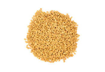 Pile fenugreek grains