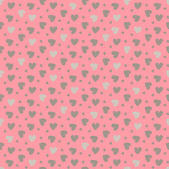 Valentine hearts pattern