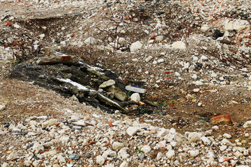 The demolition remnant