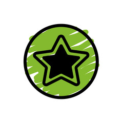 Star button icon