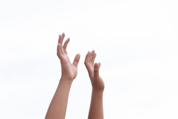 Obraz premium Boy hand