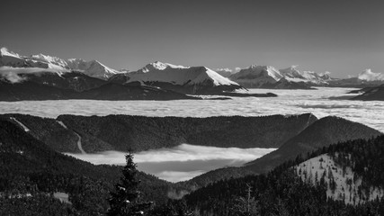 Cloud inversion - Grenoble (France)
