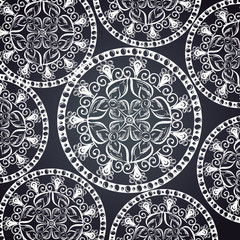 color mandala pattern background vector illustration design