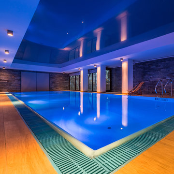 Hotel spa swimming pool