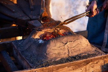 Work of blacksmiths
