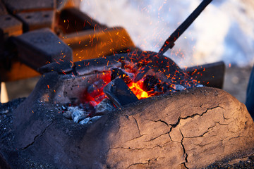 Work of blacksmiths