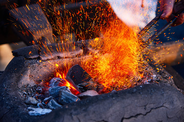 Work of blacksmiths