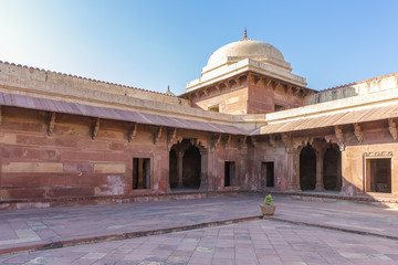 Jodha Bai's palace, Fatehpur Sikri, Uttar Pradesh, India