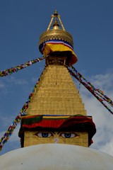Boudhanath stupa, Kathmandu, Nepal, Asia