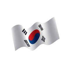 South Korean flag, vector illustration