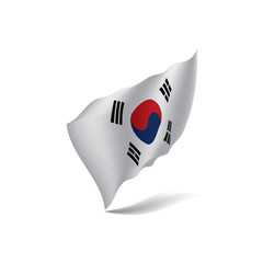 South Korean flag, vector illustration