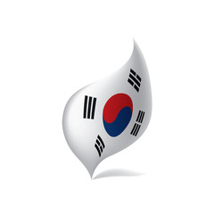 South Korean flag, vector illustration