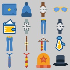 Fototapeta premium icons set about Man Accessories . [keywordRandom:3]