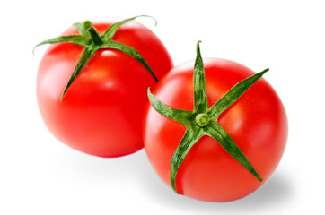 Fresh red tomatoes