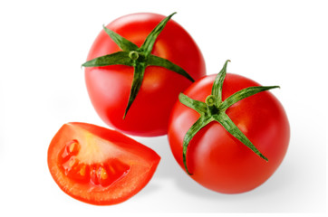 Fresh red tomatoes