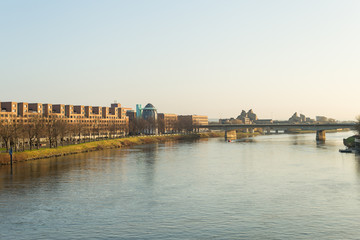 Obraz premium Beautiful views of the river