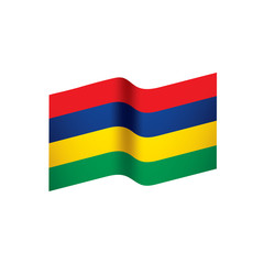 Mauritius flag, vector illustration